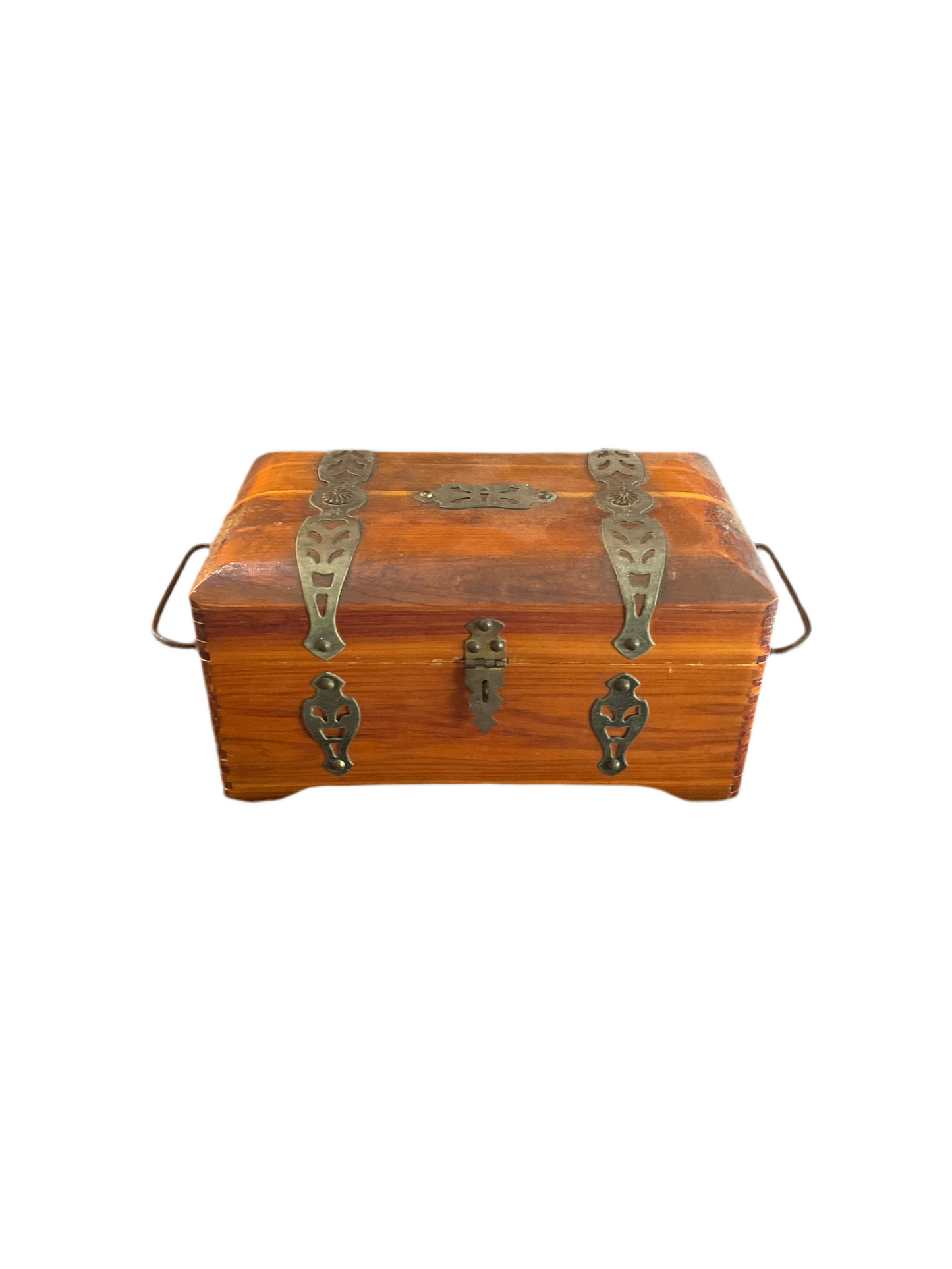 Jewelry box treasure trunk style