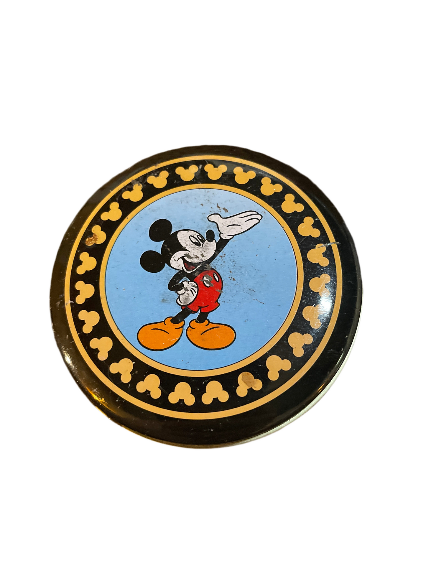 DISNEY VERICHRON Mickey Mouse Open Face Pocket Watch