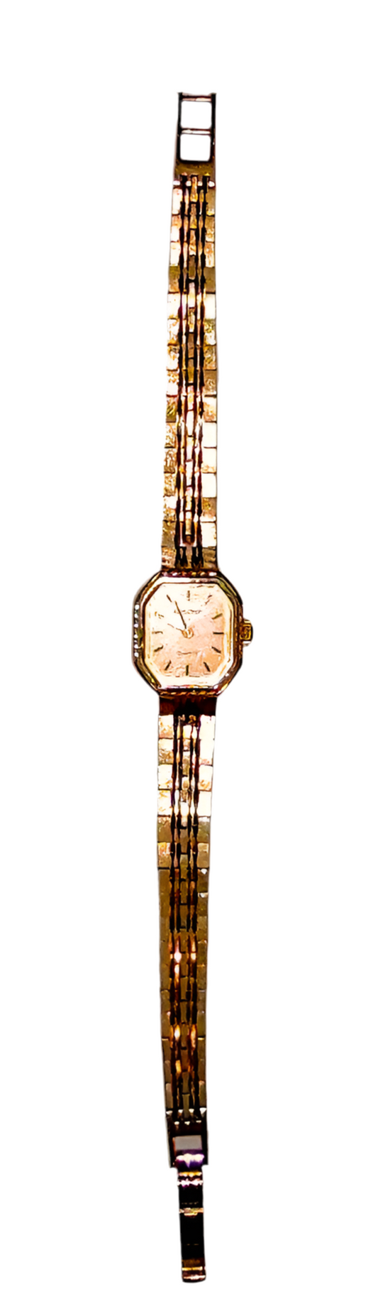 Ladies Yellow gold filled Bulova Quartz Swiss Watch