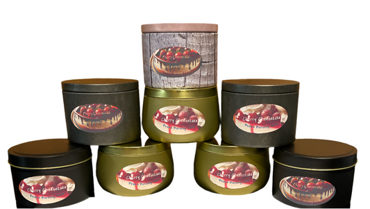 (Cherry) (Chocolate Covered Strawberry Cherry Cheesecake) 7 oz candles